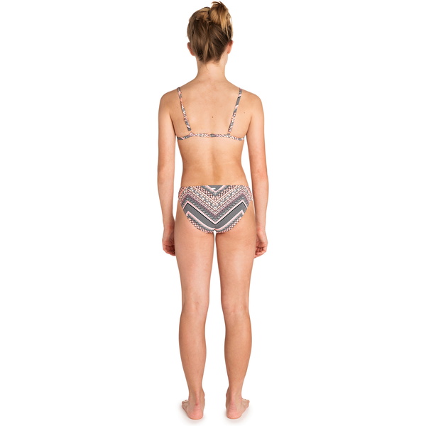 2019 Rip Curl Teen Girls Mystic 3 Piece Set Bikini / Rash Vest Peach JSIDA1